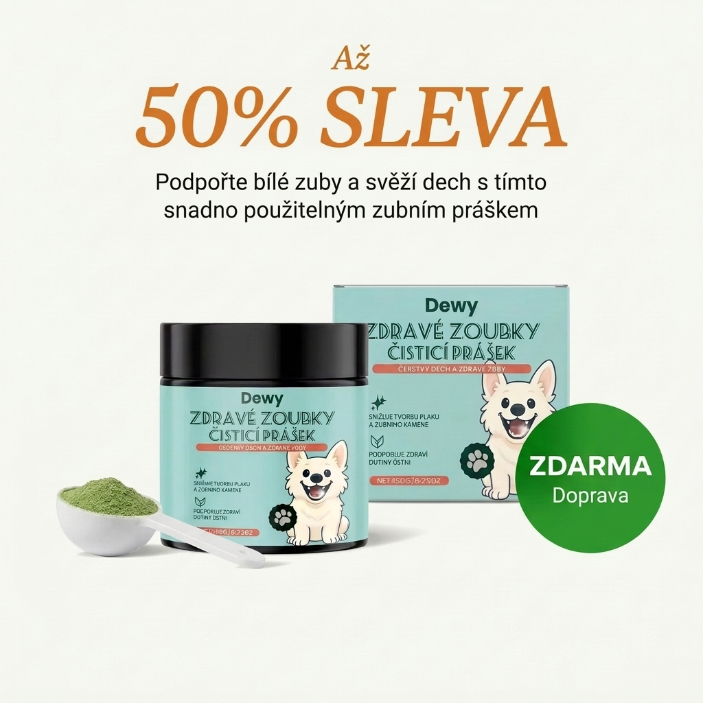 Zdravé Zoubky - Zubní čisticí prášek pro psy