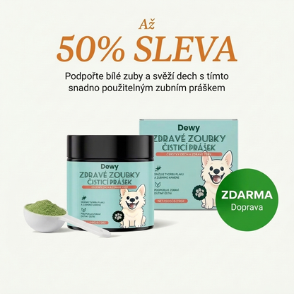 Zdravé Zoubky - Zubní čisticí prášek pro psy