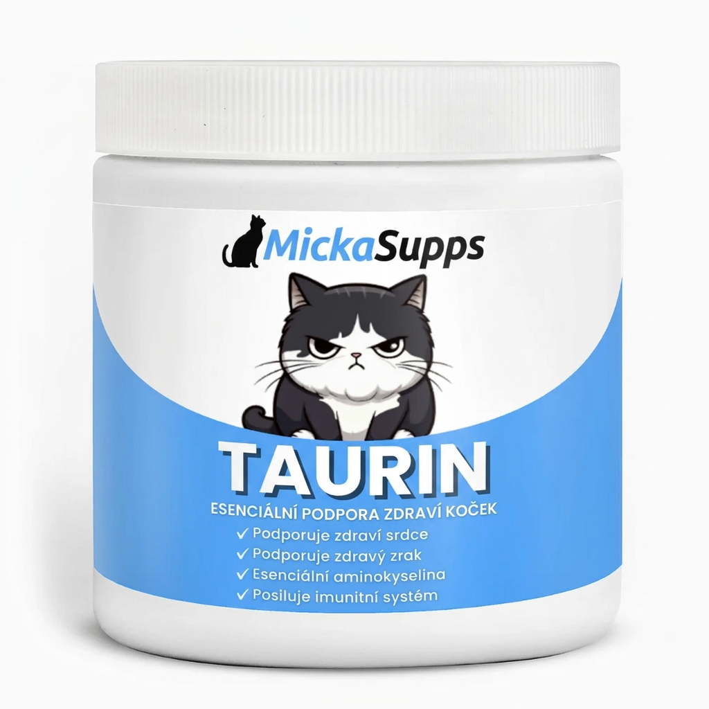 Zastavte skrytý nedostatek dřív, než se objeví příznaky, s doplňkem MickaSupps™ Taurin