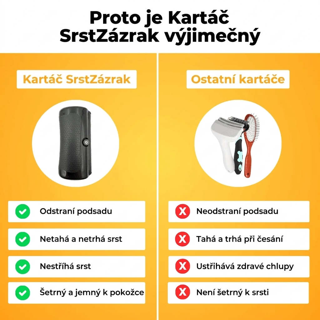 Kartáč SrstZázrak – Bestseller
