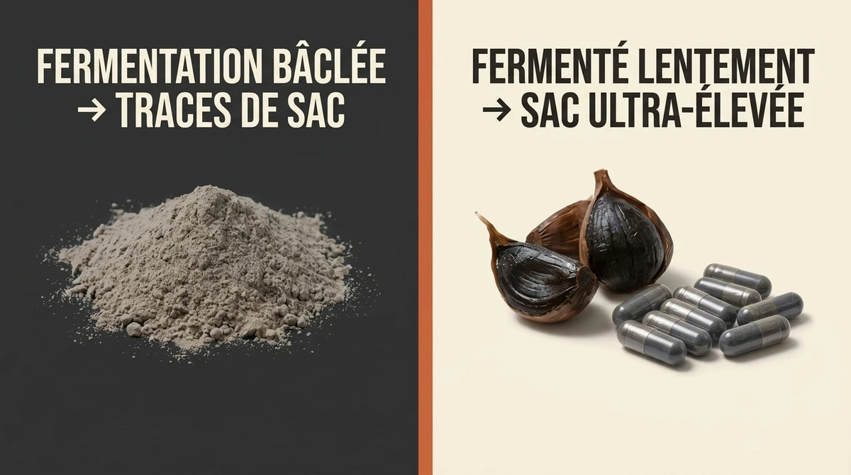 Sachet UriPur et gélules dans une main